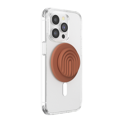 Terracotta Curves PopGrip for MagSafe