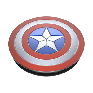 Aluminum Captain America's Shield PopGrip, PopSockets