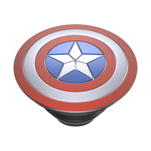 Aluminum Captain America's Shield PopGrip, PopSockets