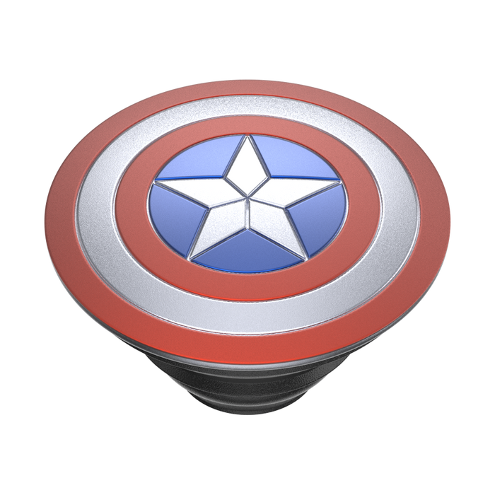 Aluminum Captain America's Shield PopGrip, PopSockets