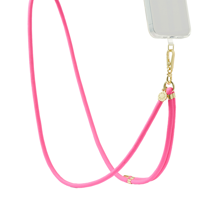 Paracord Boca Pink Strap, PopSockets