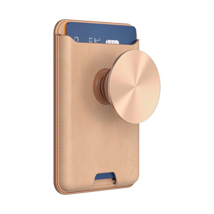 Vegan Tan Nigiri PopWallet+ for MagSafe, PopSockets