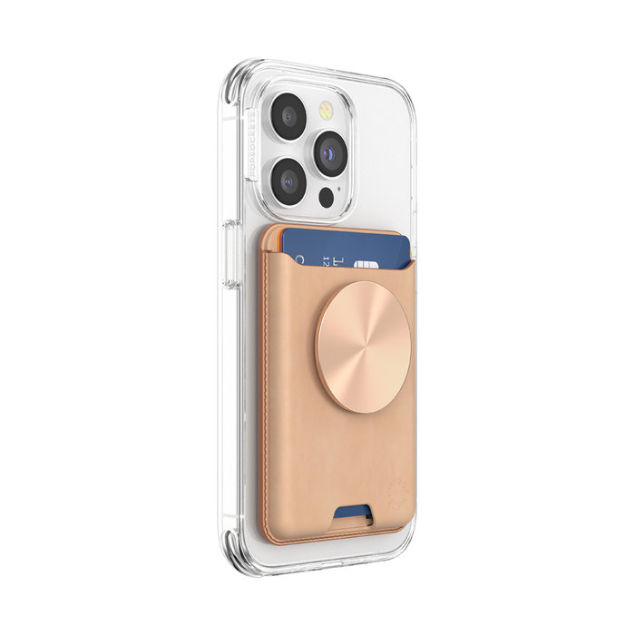 Vegan Tan Nigiri PopWallet+ for MagSafe, PopSockets