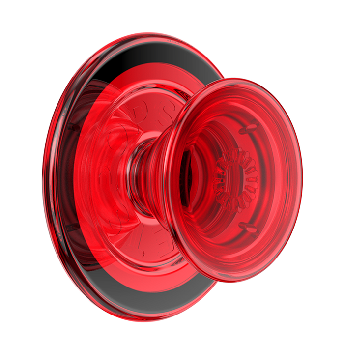 Translucent Danger Red PopGrip for MagSafe (Round), PopSockets