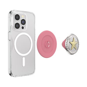 Enamel Lone Star PopGrip for MagSafe, PopSockets