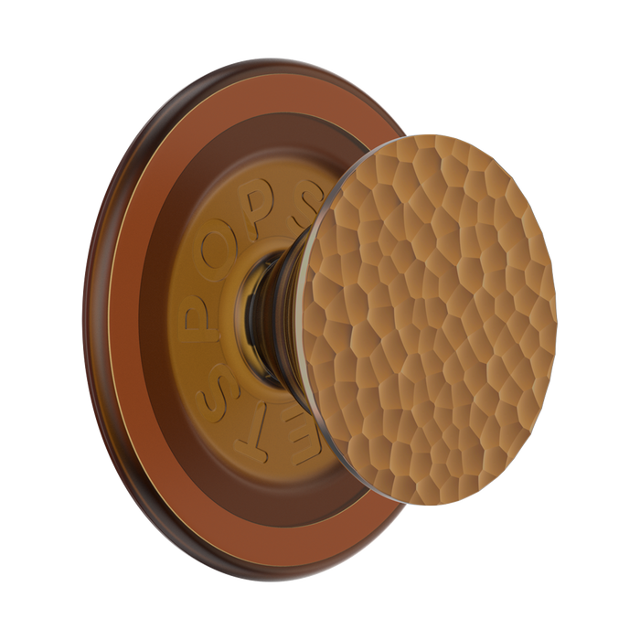 Enamel Hammered-Copper-Tone PopGrip for MagSafe, PopSockets