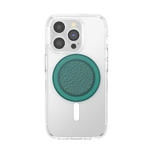 Enamel Hammered Fresh Pine PopGrip for MagSafe, PopSockets