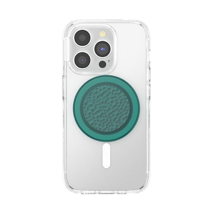 Enamel Hammered Fresh Pine PopGrip for MagSafe, PopSockets