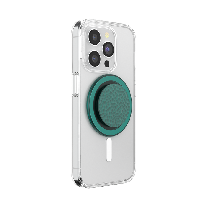 Enamel Hammered Fresh Pine PopGrip for MagSafe, PopSockets