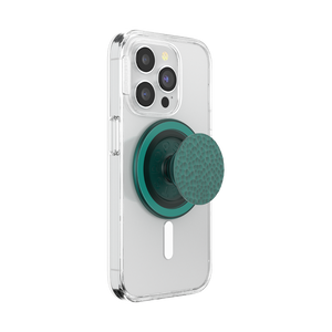 Enamel Hammered Fresh Pine PopGrip for MagSafe, PopSockets