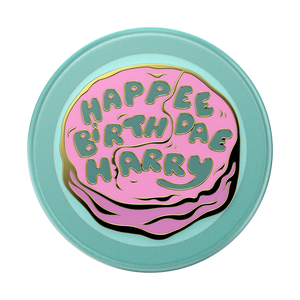 ด้ามจับเคลือบอีนาเมล Happee Birthdae Harry สำหรับ MagSafe, PopSockets