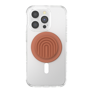 Terracotta Curves PopGrip for MagSafe, PopSockets