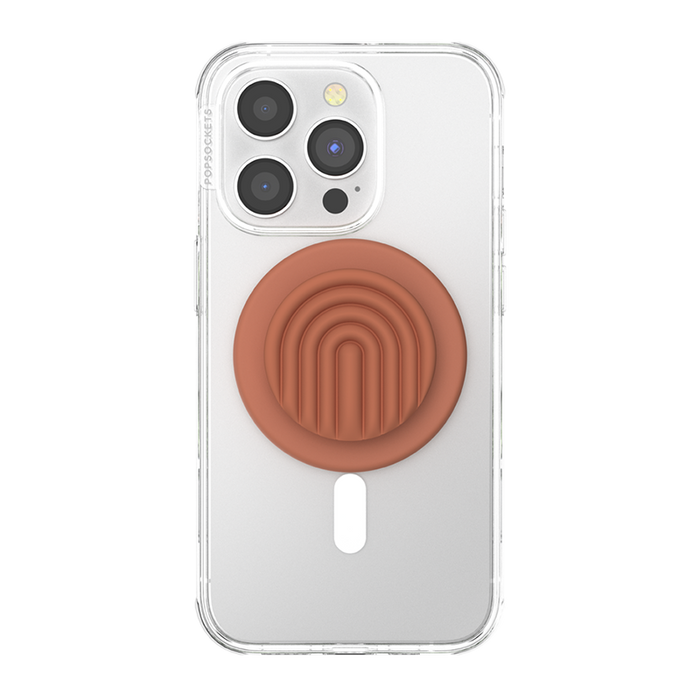 Terracotta Curves PopGrip สำหรับ MagSafe, PopSockets