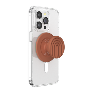 Terracotta Curves PopGrip for MagSafe, PopSockets