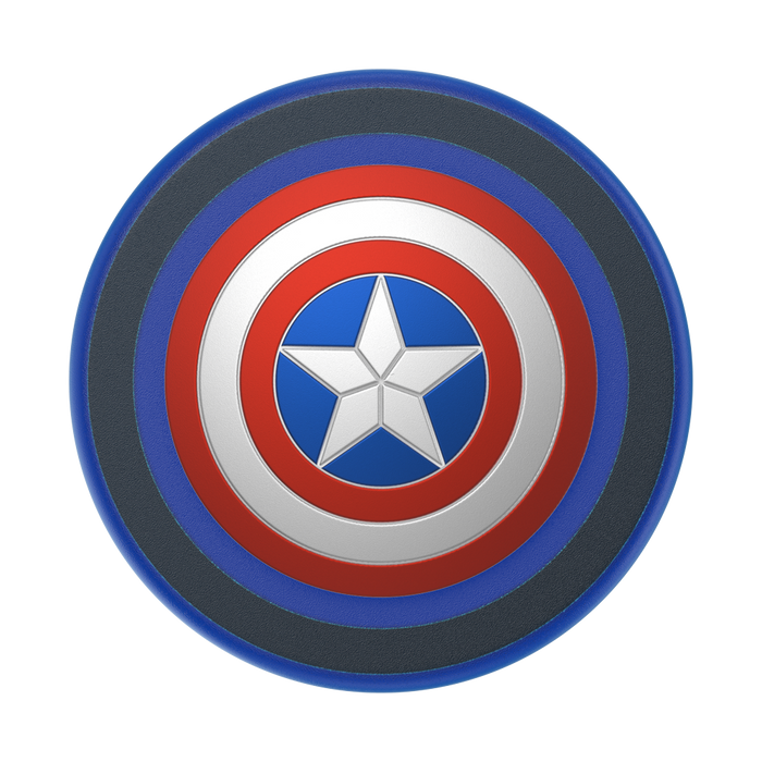 Enamel Captain America's Shield PopGrip for MagSafe, PopSockets