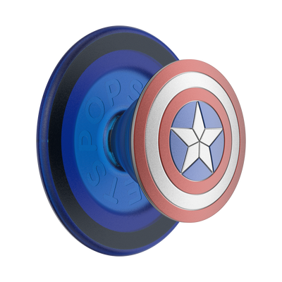 Enamel Captain America's Shield PopGrip for MagSafe