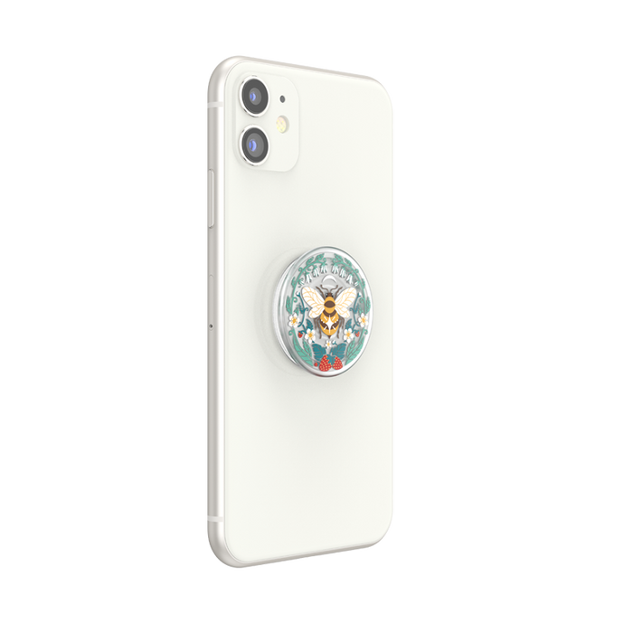 Translucent Bee Boho PopPlant PopGrip, PopSockets