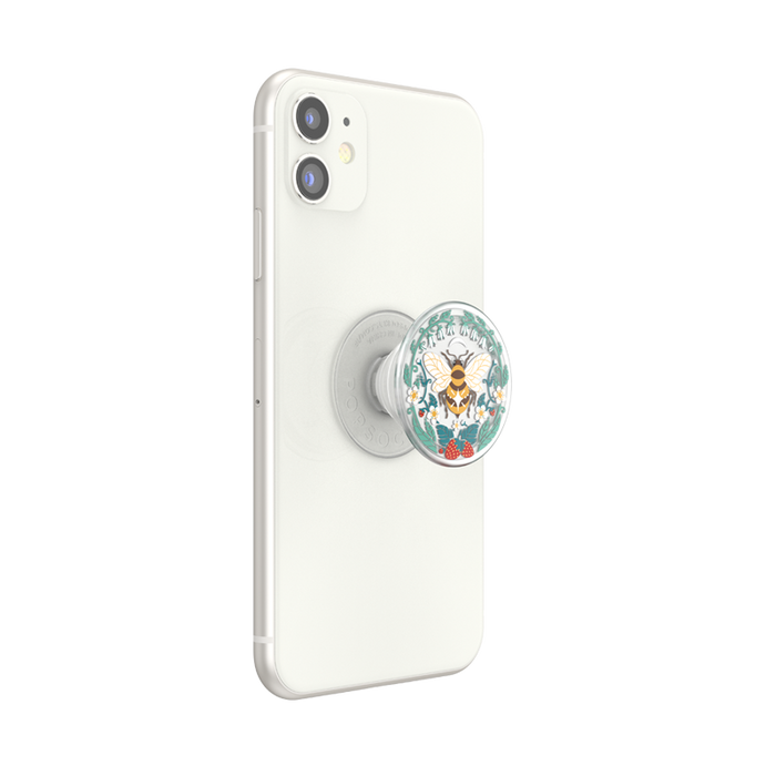 Translucent Bee Boho PopPlant PopGrip, PopSockets