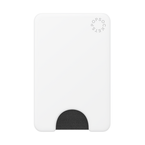 White PopWallet for MagSafe, PopSockets