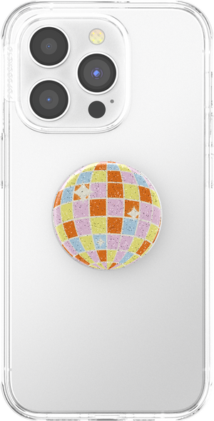 Retro Disco Glitter PopGrip, PopSockets