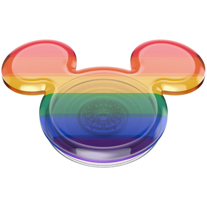 Earridescent Translucent Rainbow Mickey PopGrip