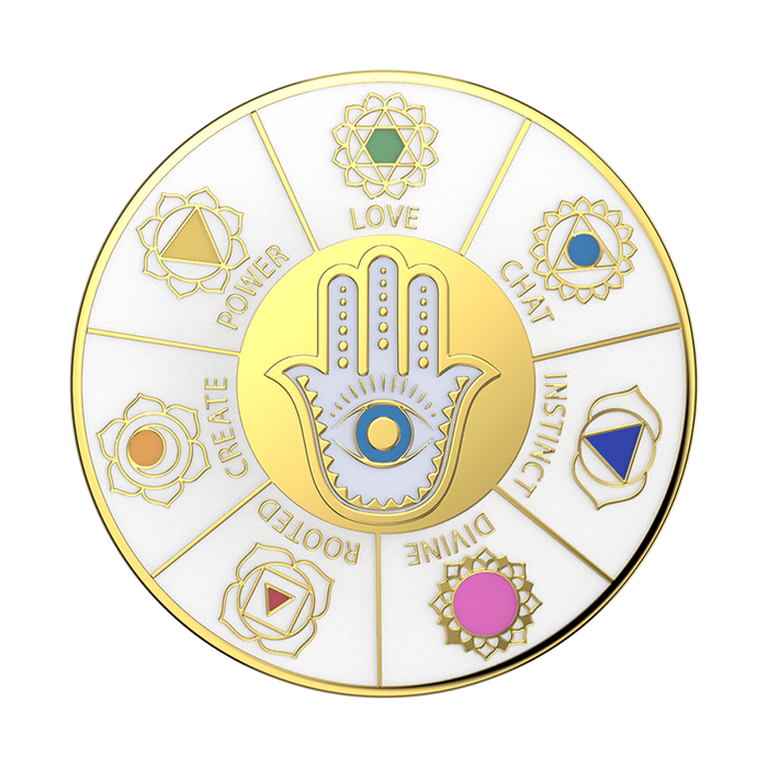 Spinner Chakras Backspin PopGrip, PopSockets