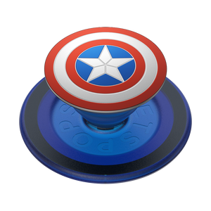 Enamel Captain America's Shield PopGrip for MagSafe, PopSockets