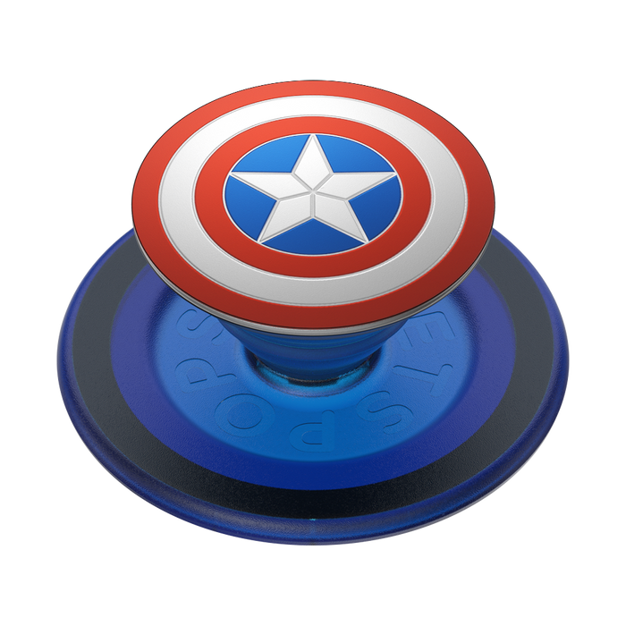 Enamel Captain America's Shield PopGrip for MagSafe, PopSockets