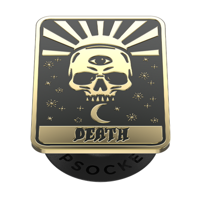 Enamel Death Tarot Card PopGrip