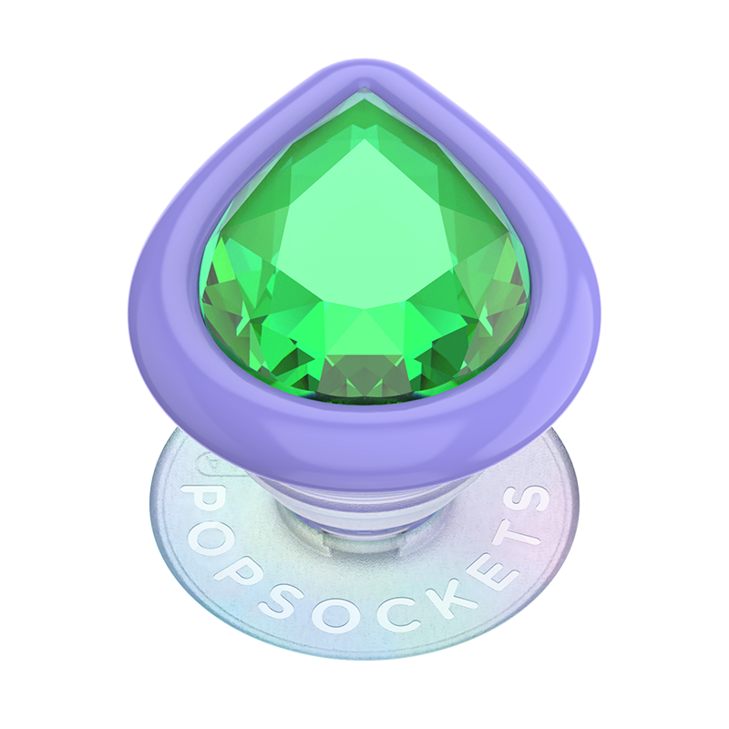 Emerald Green Crystal Tear PopGrip
