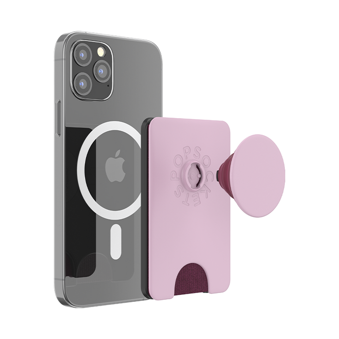 Blush Pink PopWallet+ for MagSafe, PopSockets